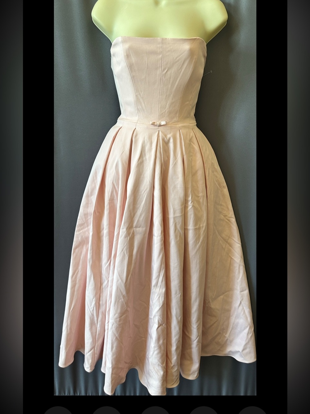 house Of CB CONTESSAParisian PinkStraplessCorset Midi Dress,Sz M,new Without Tag - Picture 6 of 12